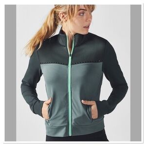 Fabletics Cleo perforated performance jacket